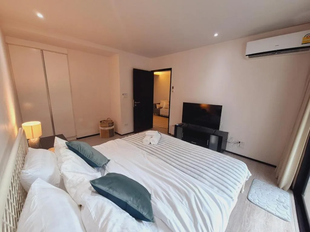 Title Aparthotel by Perfect Rawai Holliday Homes 침대