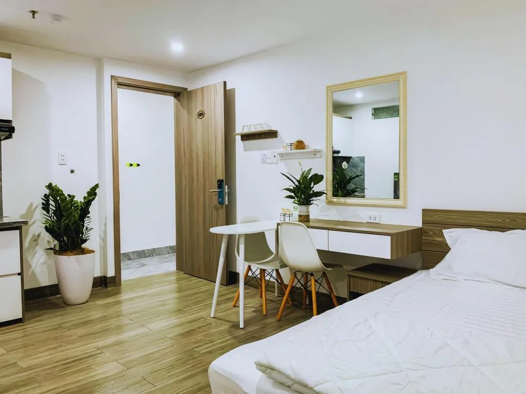 티엔칸 아파트먼트 (Thiên Khánh Apartment) - 베트남 호이안 호아하이 티엔칸 아파트먼트 30평형 넓은 객실과 전용 수영장의 매력