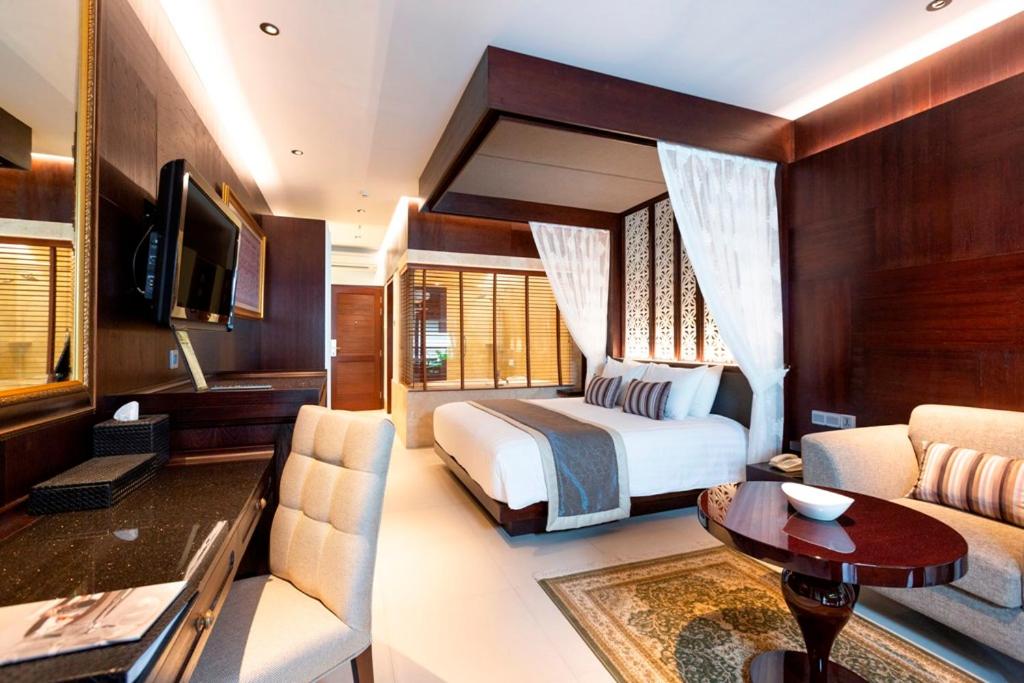 푸리 산트리안 비치 리조트 앤 스파 (Puri Santrian Beach Resort & Spa) 객실 및 시설