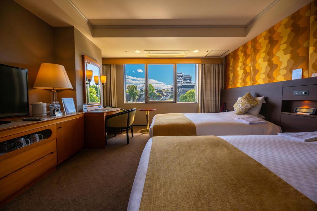 KKR 호텔 쿠마모토 (KKR Hotel Kumamoto) 호텔 전경