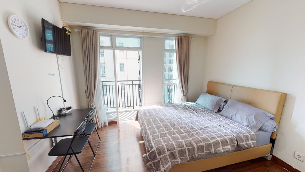 쨍까랭의 스튜디오 아파트먼트 (26m², 프라이빗 욕실 1개) (Cozy & clean apartemen puri orchard) 위치 및 접근성