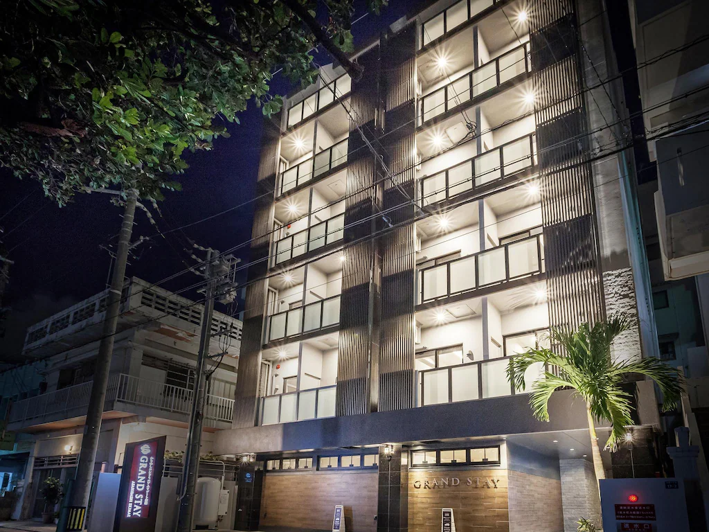 나하의 스튜디오 아파트먼트 (20m², 프라이빗 욕실 1개) (Kariyushi Condominium  GRANDSTAY Asahibashiekimae) 호텔 전경