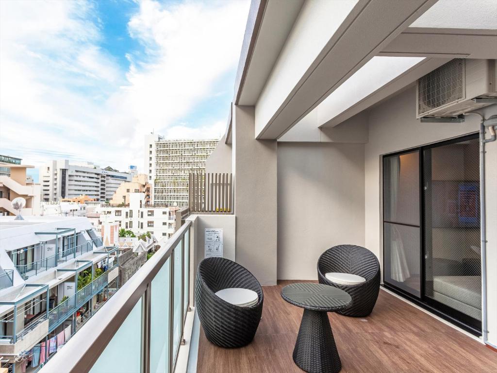 나하의 스튜디오 아파트먼트 (20m², 프라이빗 욕실 1개) (Kariyushi Condominium  GRANDSTAY Asahibashiekimae) 객실 및 시설