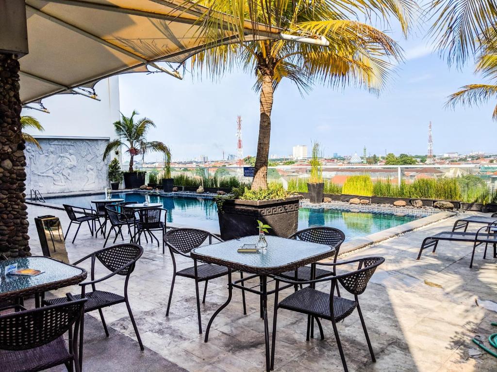 룽쿳의  (27m², 침실 1개, 프라이빗 욕실 1개) (Classic Modern Studio Room Apartment at The Square Surabaya By Travelio) 객실 및 시설