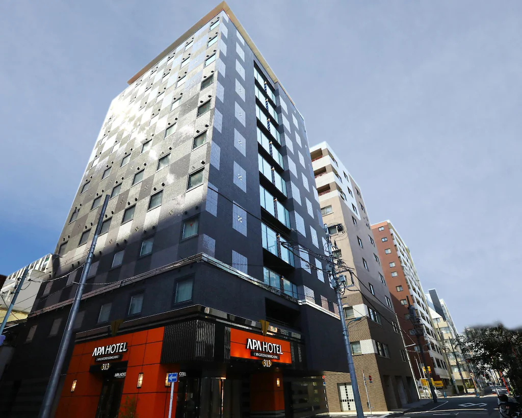 APA 호텔 닌교초 에키히가시 (APA Hotel Ningyocho Ekihigashi) 호텔 전경