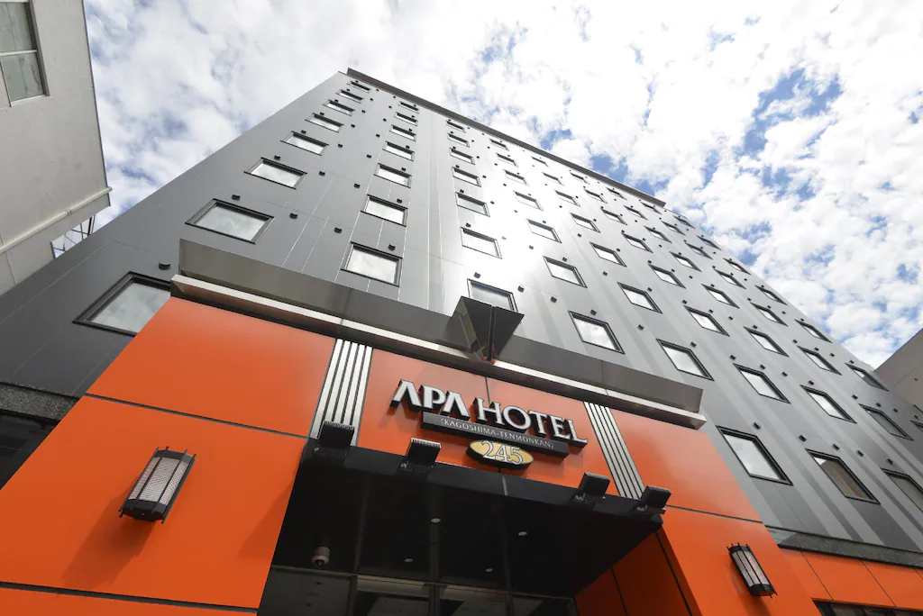 APA 호텔 가고시마 텐몬칸 (APA Hotel Kagoshima Tenmonkan) 호텔 전경