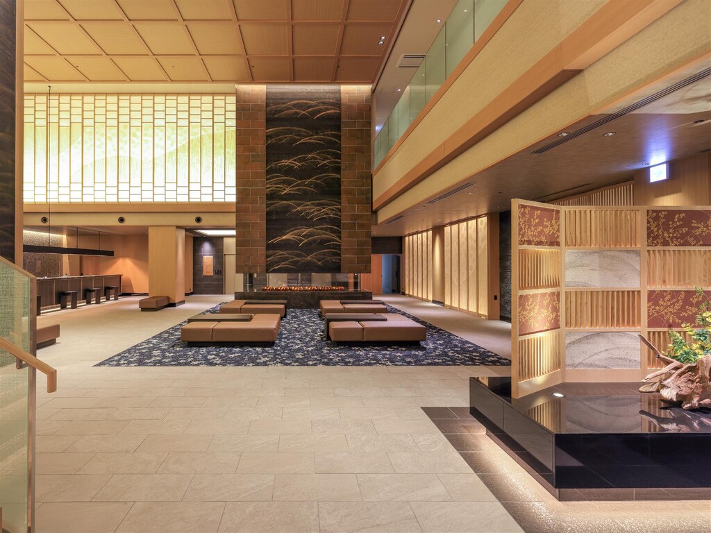 하코다테 유노카와 온센 우미 토 아카리 휴잇 리조트 (Hakodate Yunokawa Onsen Umi to Akari Hewitt Resort) 객실 및 시설