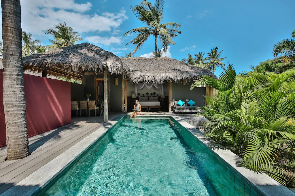 슬로우 프라이빗 풀 빌라스 길리 에어 (Slow Private Pool Villas Gili Air) 객실 및 시설