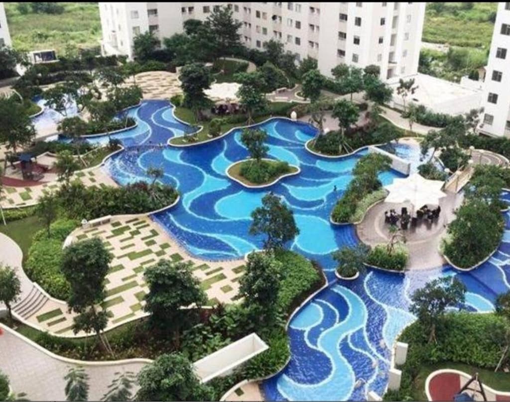 수쿠릴로의 아파트먼트 (36m², 침실 2개, 프라이빗 욕실 1개) (Educity Cabin Designed 2 bedroom view pool ) 객실 및 시설