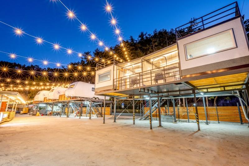부산 지오클럽카라반펜션 (Busan Zio Club Caravan Pension) 호텔 전경